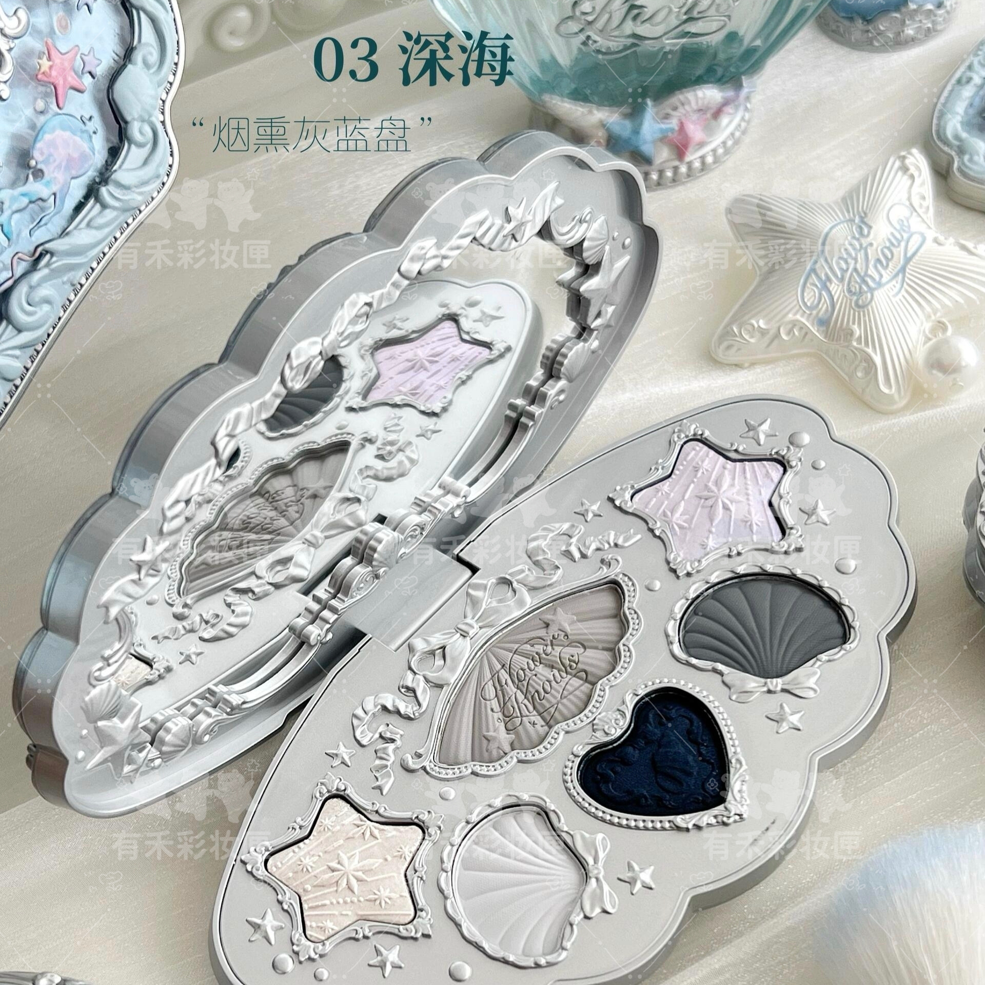 thumbnail for Flowerknows Shell Pearl Eyeshadow 01 Pearl 05 Shell 03 Deep Sea