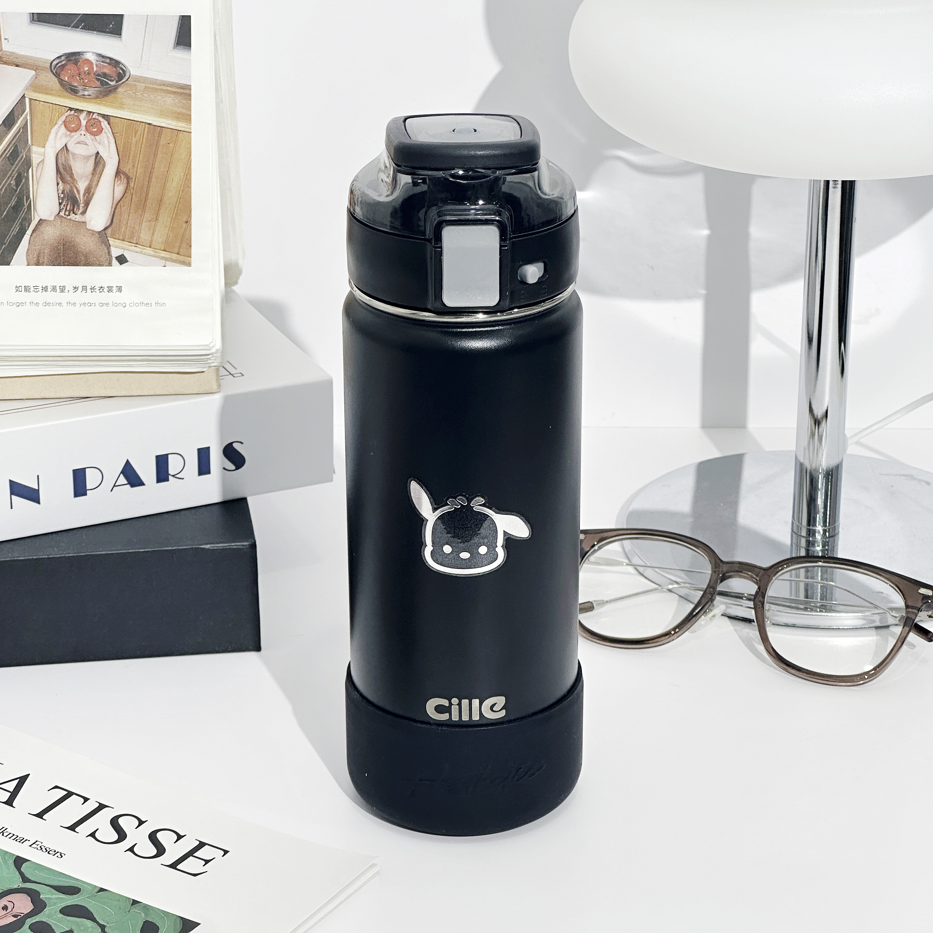 cille官方正品一杯双饮316内胆