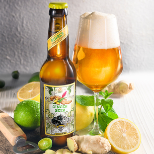 2瓶阿彭策尔精酿  姜汁啤酒 -瑞士原装进口