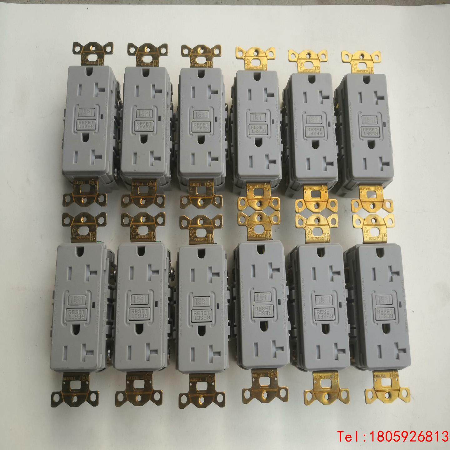 【非标价】HUBBELL荷宝美标漏电保护插座20A125V,3C数码配件,其它配件,淘宝优惠券,粉丝福利购,淘宝优惠卷