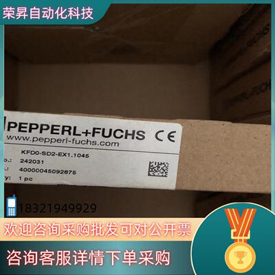 现货倍加福 P+F德国原装 KFD0-SD2-EX1.104