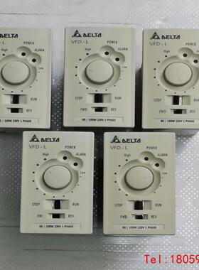 【非标价】VFD001L21A 台达220V100W变频器 成色漂亮