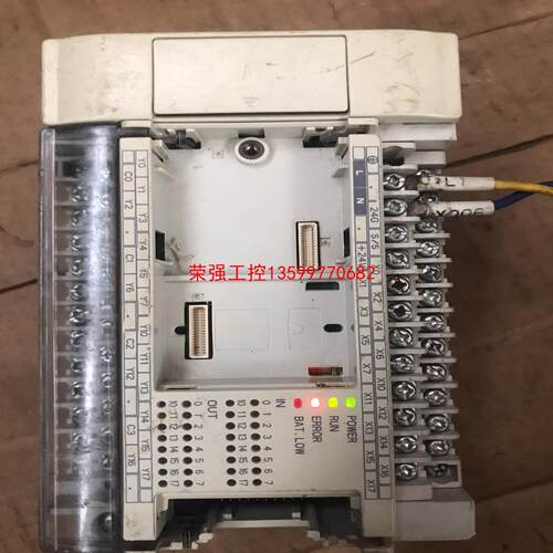 【荣强工控】DVP32EH00R3台达PLC，拆机的，通电如图，成色如图