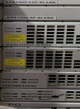 思科cisco ASR1006-X机箱 带双电源 不含板卡，