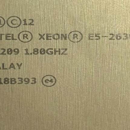 英特尔志强 E5-2630LV3CPU