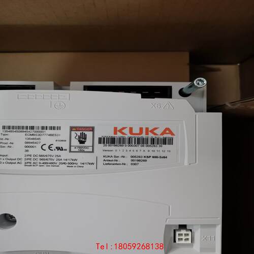 【非标价】00-198-269库卡C4驱动KSP600-3X64 EC