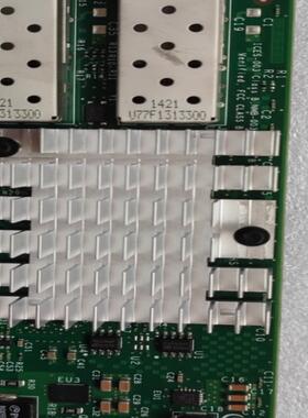 intel x520-SR2 双口万兆光纤网卡 带二维码 可