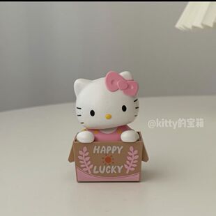 卡通凯蒂猫车载摆件太阳能可爱汽车公仔装 饰摇头kitty猫车载摆件