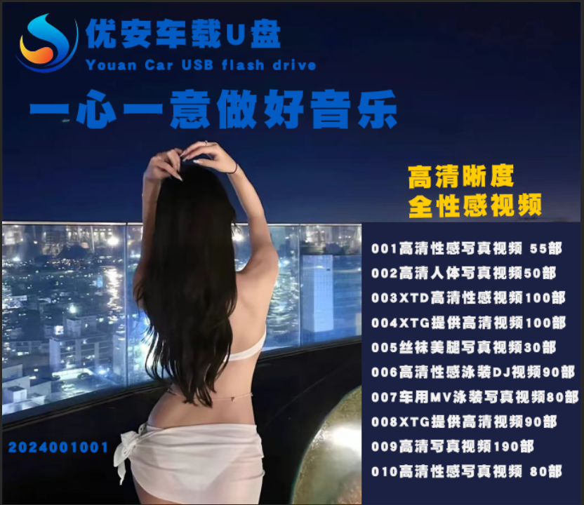 车载u盘歌曲2024新款无损音乐高品质汽车网红dj柏林之声音响优盘