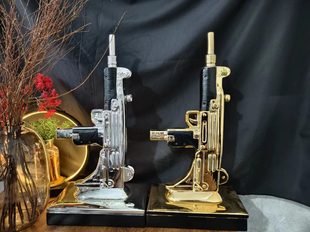 NEIGHBORHOOD XBOOZE NBHD 联名陶瓷机关枪香炉香座潮流家居摆件