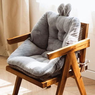 安布安奇日式懒人地板榻榻米坐垫全包一体办公室靠背绑带椅子垫加