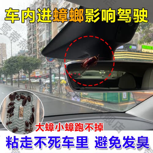 车用蟑螂屋除小强车内进蟑螂贴