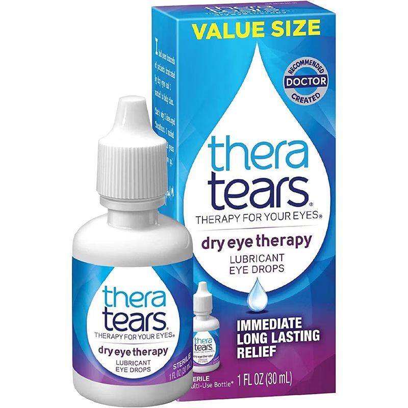 美国直邮 Thera Tears干眼滴眼液眼干眼涩血丝滋润保湿眼药水1