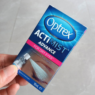 澳洲直邮Optrex爱滴氏润眼喷雾2合1滴眼液双倍缓解疲劳滋润眼干