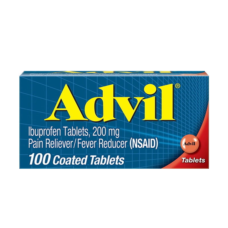 美国原装advil布洛芬止痛片退烧 头痛背痛关节痛月经痛 缓解感冒