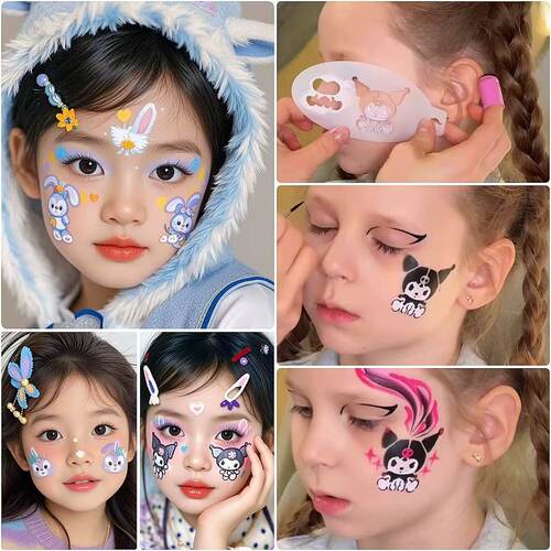 儿童玲娜贝儿面部星黛露彩绘