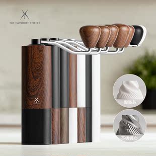 咖啡豆研磨机手动磨意式咖啡粉 便携手冲咖啡器具 手摇磨豆机