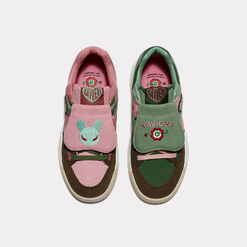 GOSTLAB&XAVIER联名潮牌休闲板鞋“刻骨铭心的爱”