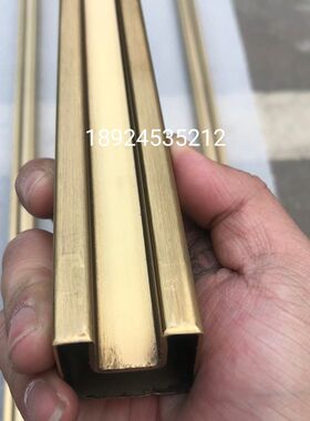 夹玻璃扶手卡槽不锈钢管带槽不锈钢方管圆管U型凹槽栏杆楼梯扶手