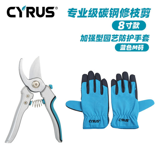 赛乐斯花剪园艺剪刀修枝剪花艺园艺专用工具修剪树枝花剪刀果树剪
