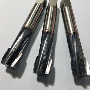 YAMAWA进口丝攻M22X1.5半螺旋镀钴超硬不锈钢机用丝锥