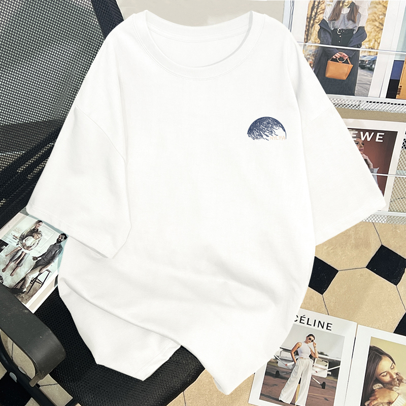 潮牌大码宽松夏季新款纯棉短袖