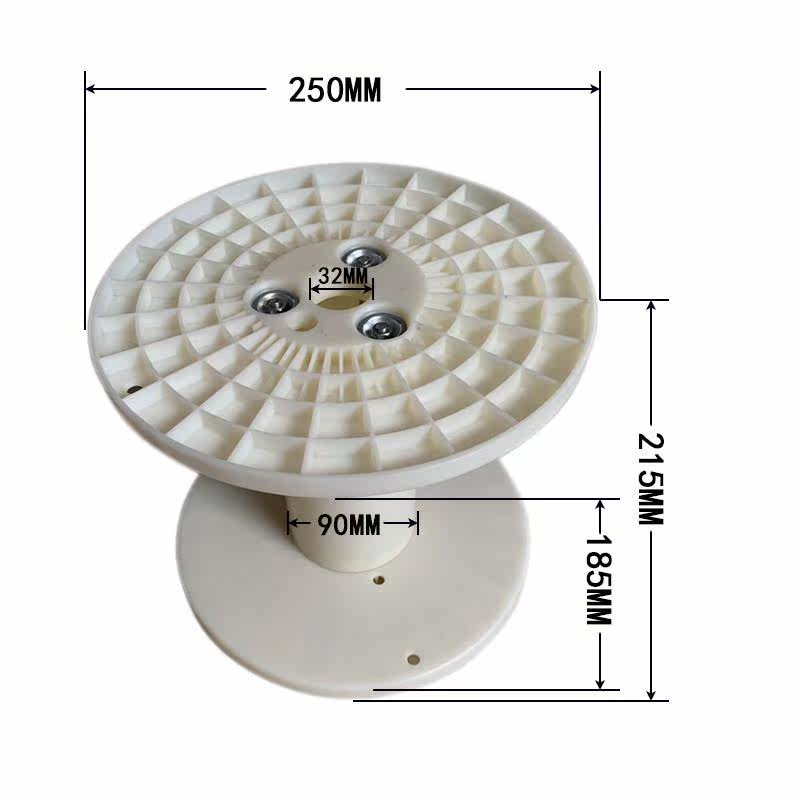 塑料线盘电缆轴PC250-90组合缠绕机工字轮上下盘出货周转绕线轴
