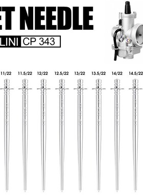 10pcs摩托车化油器油针carburetor needle Polini CP 343.0600-09