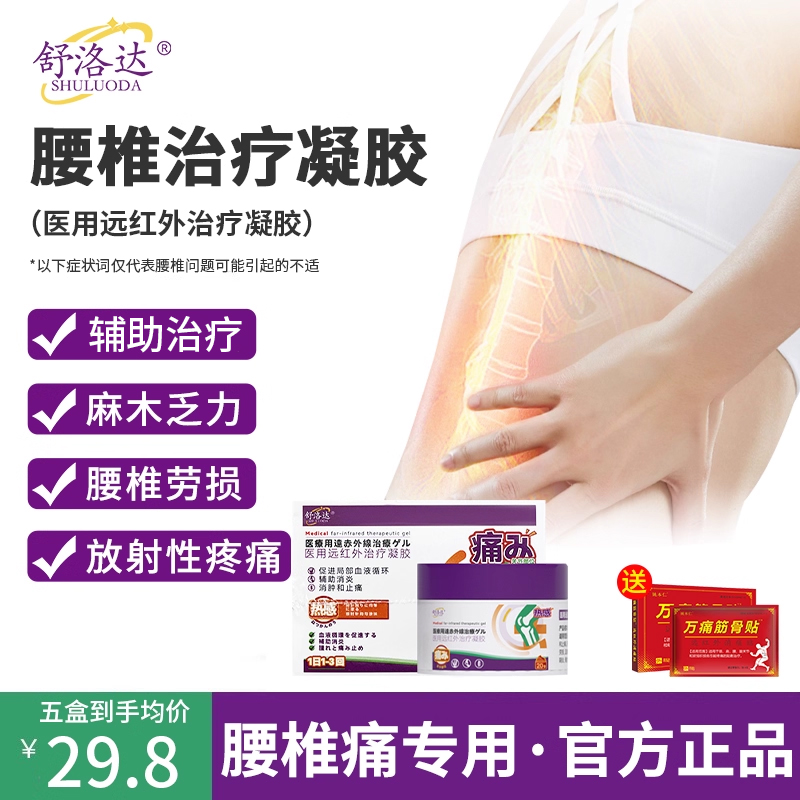 舒洛达腰椎凝胶腰间盘突出专用药