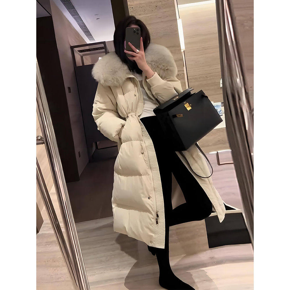 2024羽绒棉服女冬季中长