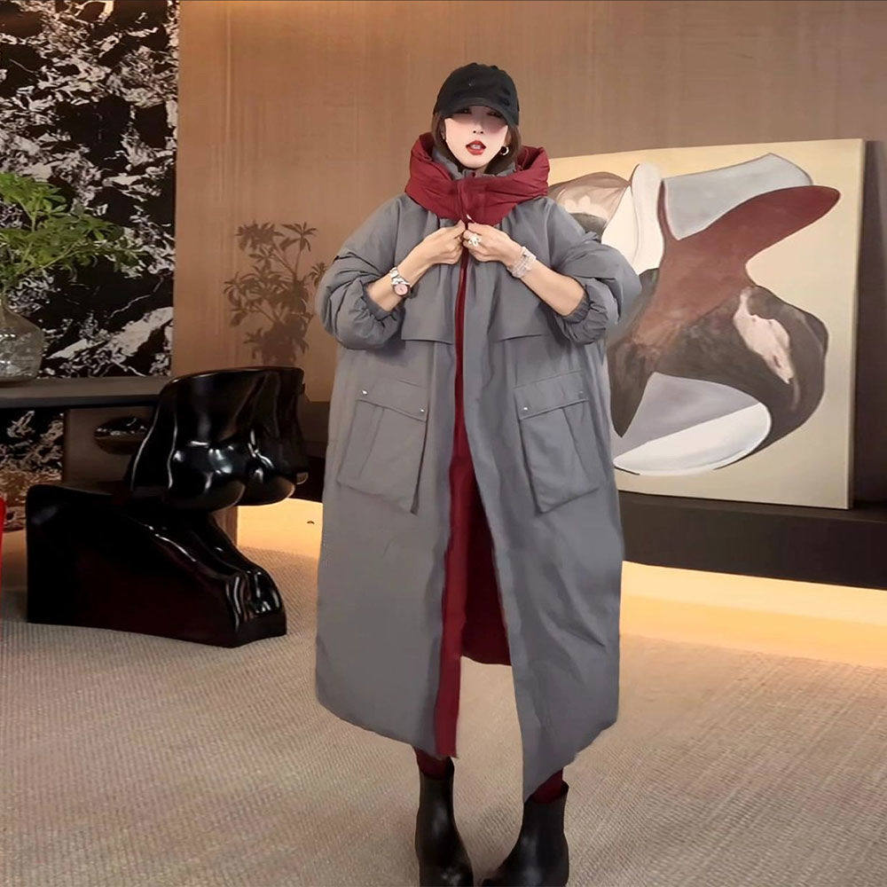 正反两面穿工装风防寒风