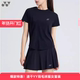 运动短袖 女速干短裙上衣跑步羽毛球瑜伽服普拉提训练比赛t恤套装