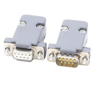 db9 2排9针 232串口头 焊线头DB9接头 RS232插头 PLC485 公头母头