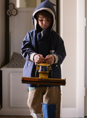 Let's Chill 比利时艺术家联名款软壳防风夹克 防雨防油污