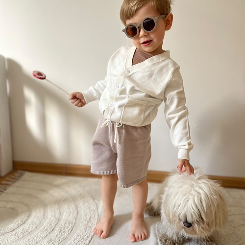 Let'sChill纯棉儿童针织短裤