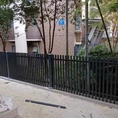 厂销铝合金别墅护栏铝艺围栏铁艺庭院院坝围墙花园护栏现代栅栏品