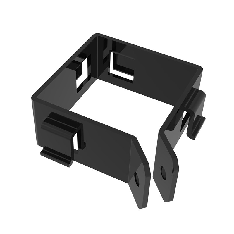 机器设备防护栏配件仓库车间隔离网卡扣围栏配件方管立柱连接卡扣