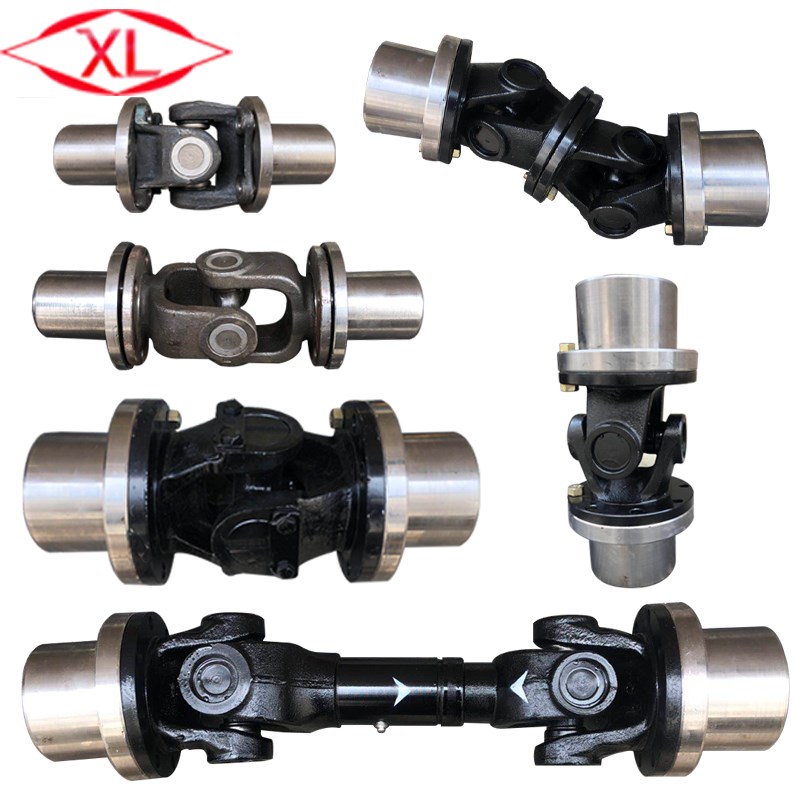 厂销工业单键电机轴孔联连接杆盘万向节联轴器传动轴凸缘十字品