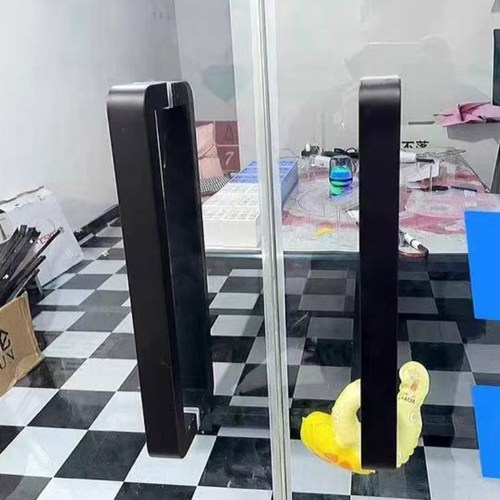 浴室推拉304大门把手淋浴房移门把手卫生间推拉门方管哑黑不锈钢