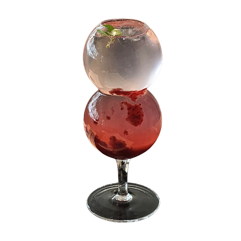 设计冰糖葫芦玻璃杯高级鸡尾酒杯