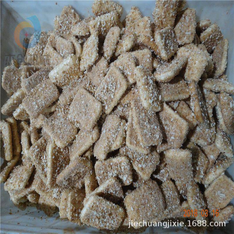 生产定制饼干挂糖机 冻干山楂裹糖机器 饼干上糖稀配套上屑机