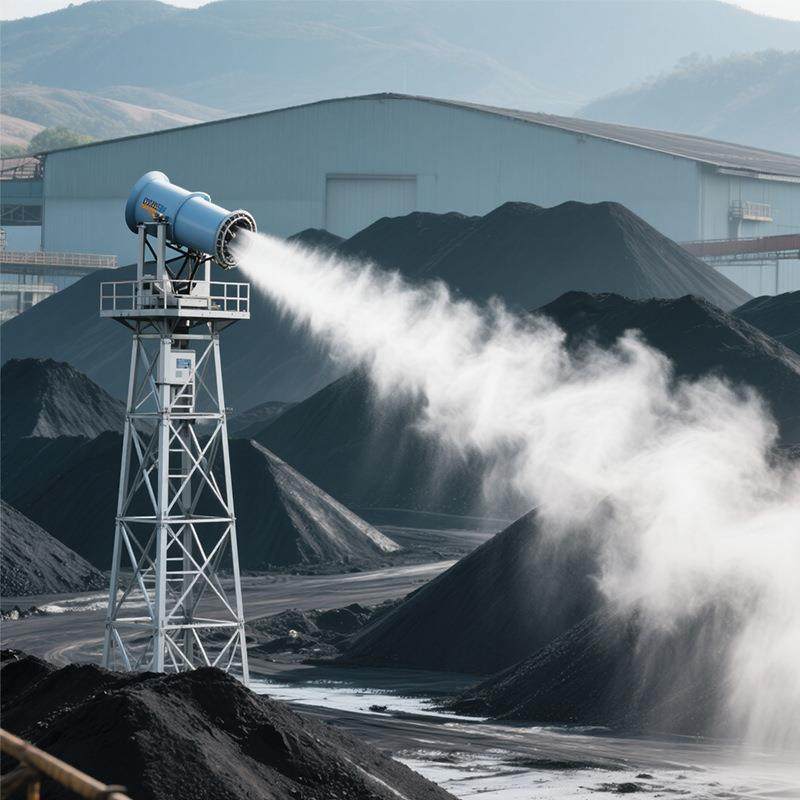 山东原料转运站SY-50型防爆除尘雾炮机塔架平台智能远程射雾器,机械设备,空气净化设备,淘宝优惠券,粉丝福利购,淘宝优惠卷