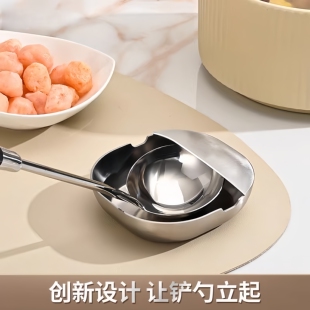 家用304不锈钢汤勺架碗锅铲架汤勺架铲子勺子可立置物架餐桌托架