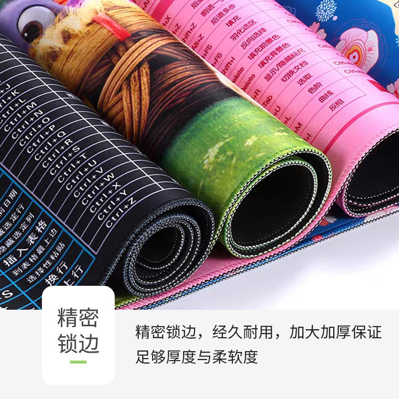 学生桌垫写字鼠标垫超大号乘法口诀数学公式五笔拼音打字法学习垫