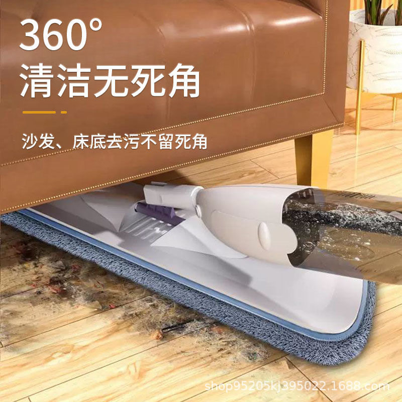 喷雾喷水拖把家用清洁平板不锈钢拖把免手洗拖地拖布