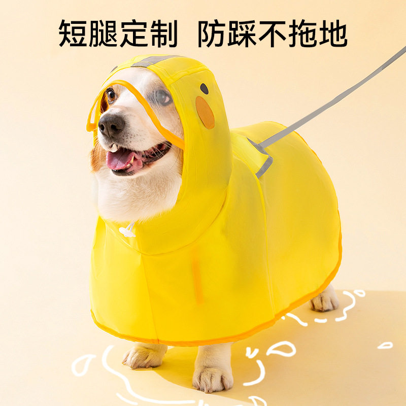 柯基犬专用狗狗雨衣中小