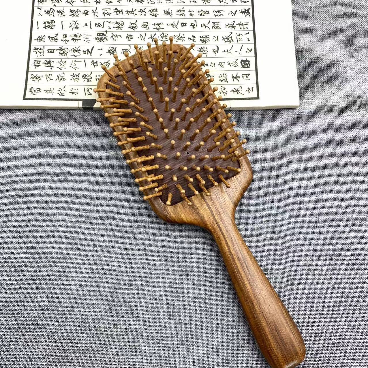 檀木气垫梳女士家用顺发