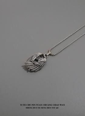 一页出品原创天使之翼项链