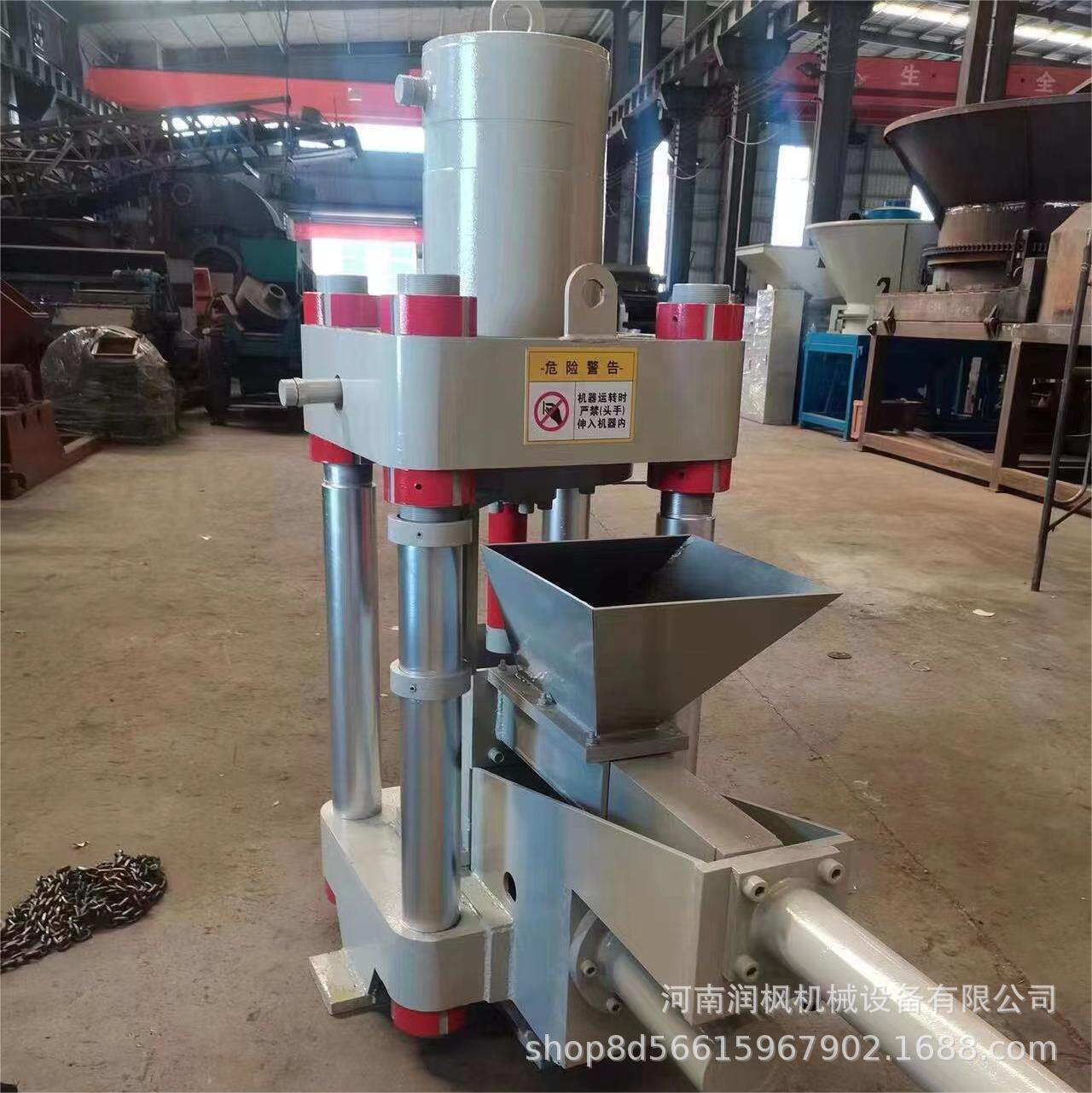 铝屑金属屑压块压饼机 130t液压压块机 金属屑冷压成型机