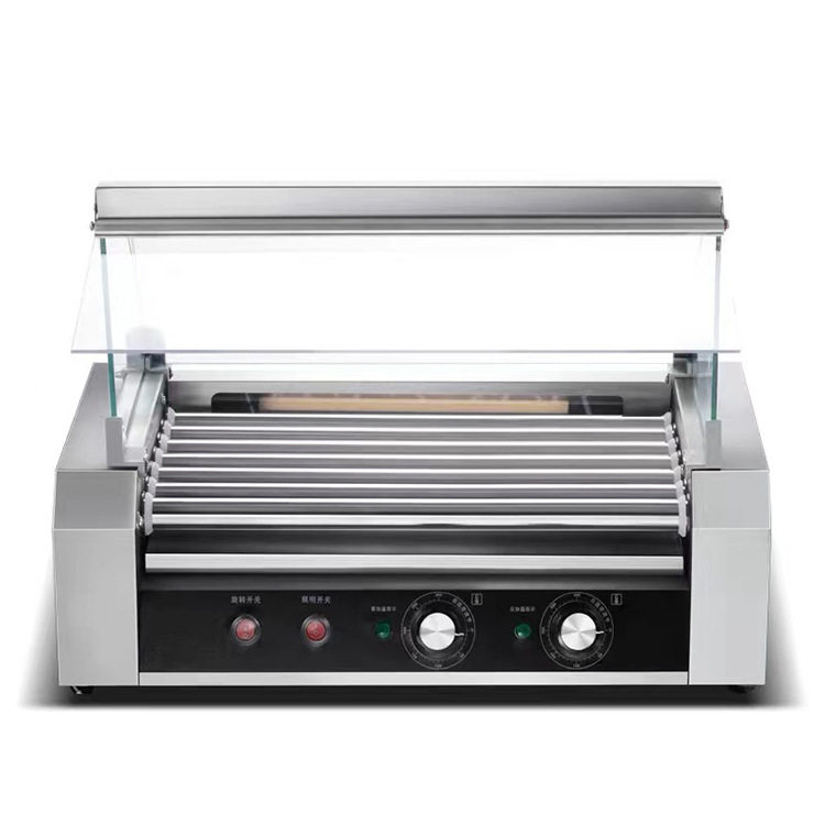 商用热狗机全自动烤火腿烤肠机器全自动香肠机新款热狗机